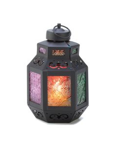 RAINBOWâ€™S DELIGHT CANDLE LANTERN