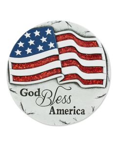 GOD BLESS AMERICA STEPPING STONE